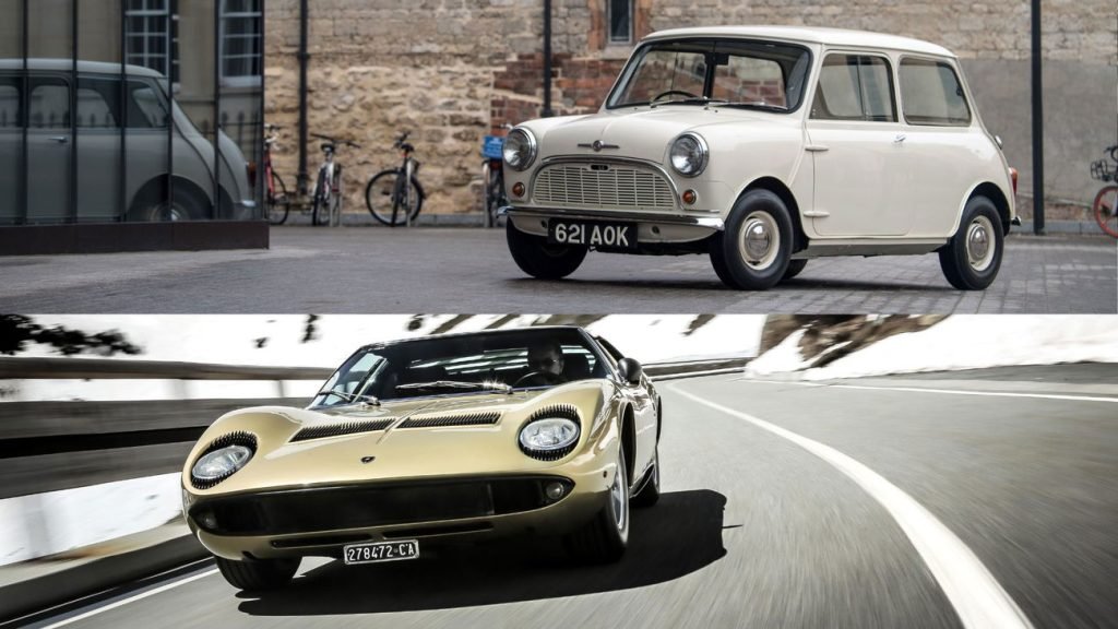 The Surprising Thing The Lamborghini Miura Has In Common With The Original Mini